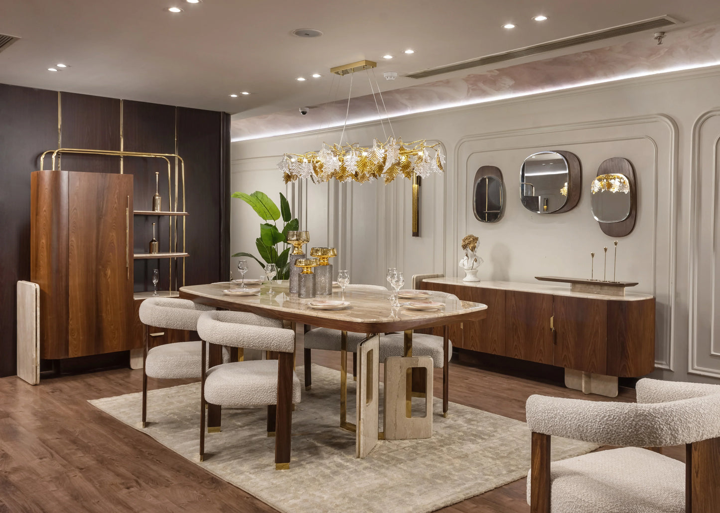 Marble Dining Room