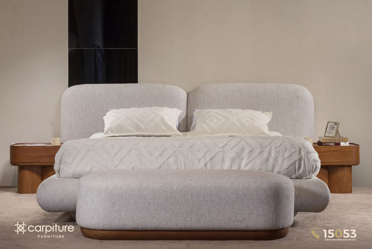 Milano Modern Bedroom Set (Without Wardrobe)