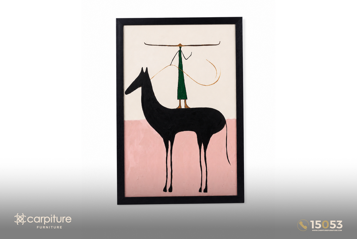 The Black Horseman Wall Art