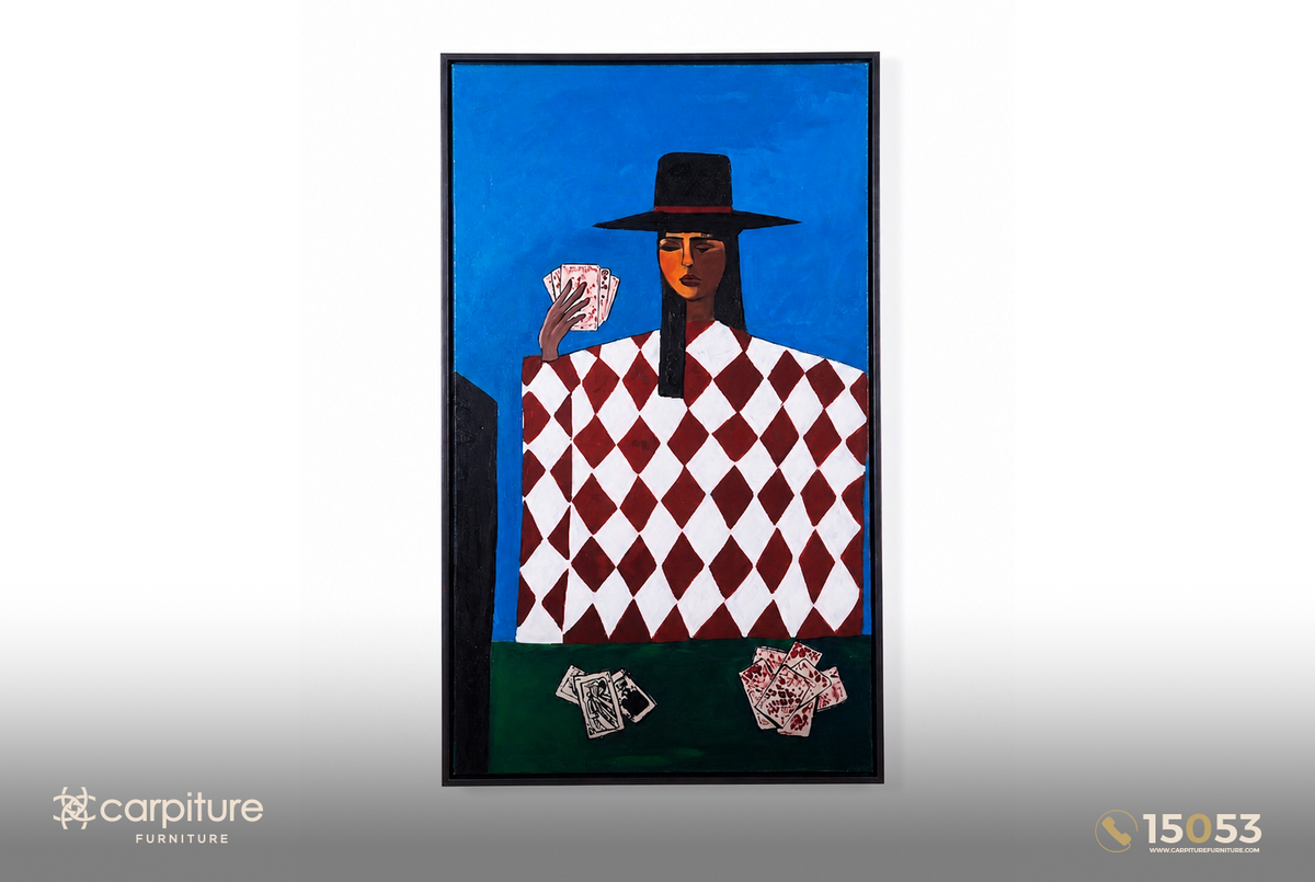 The Card Player Wall Art