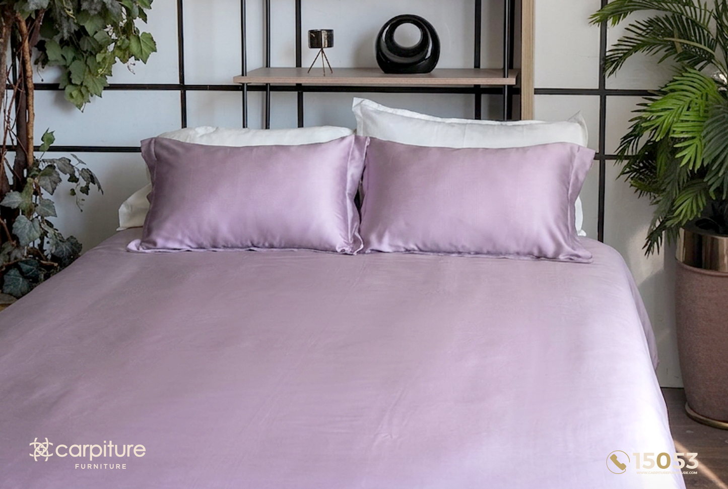 Silk Cotton Bed Sheet Set 3 Pieces