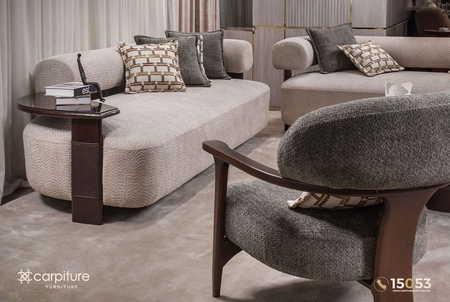 Rolex Modern Living Room Set