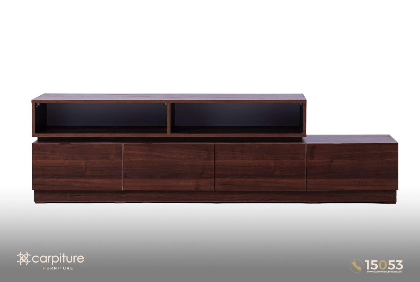 وحدة تلفزيون مودرن بتصميم عملي - T4