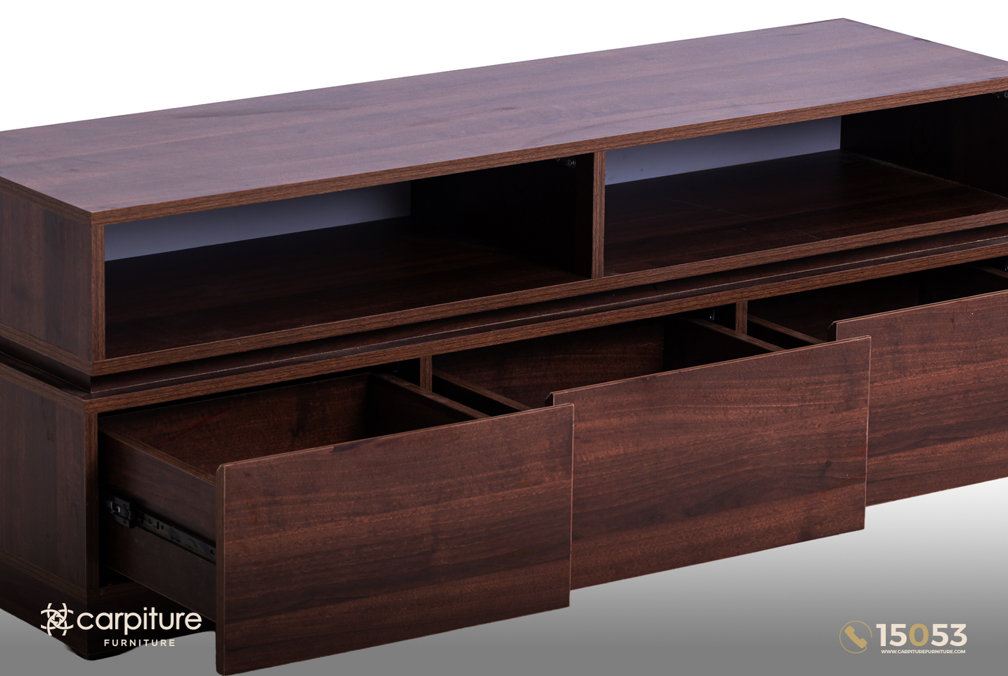 وحدة تلفزيون مودرن بتصميم عملي - T4