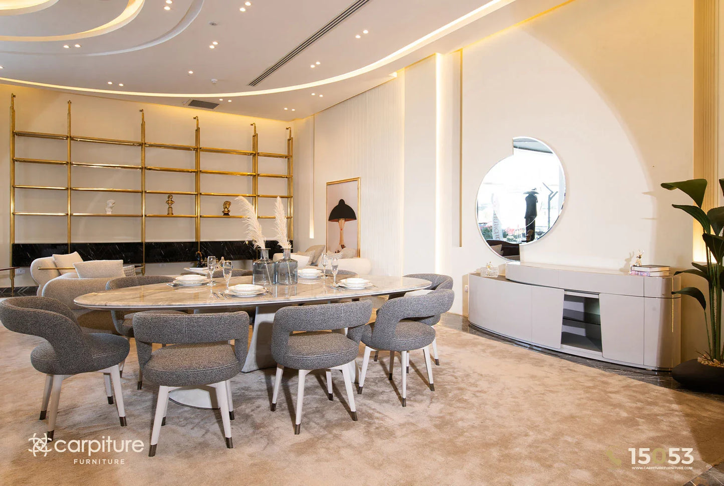 Oval Dining Room