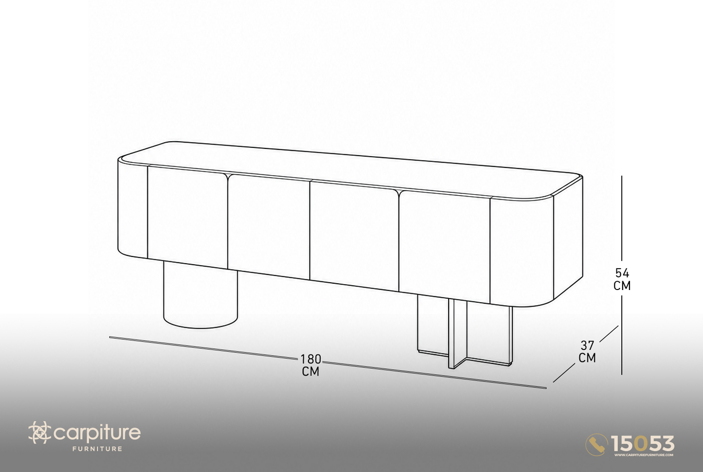 Modern TV Unit - TV-5000605