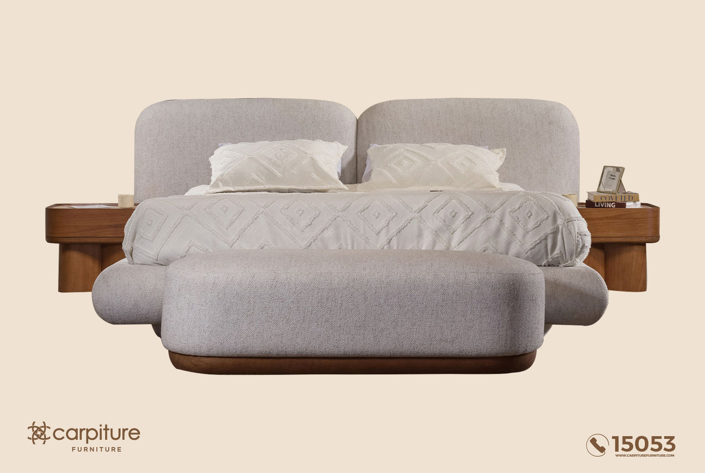 Milano Modern Bedroom Set (Without Wardrobe)