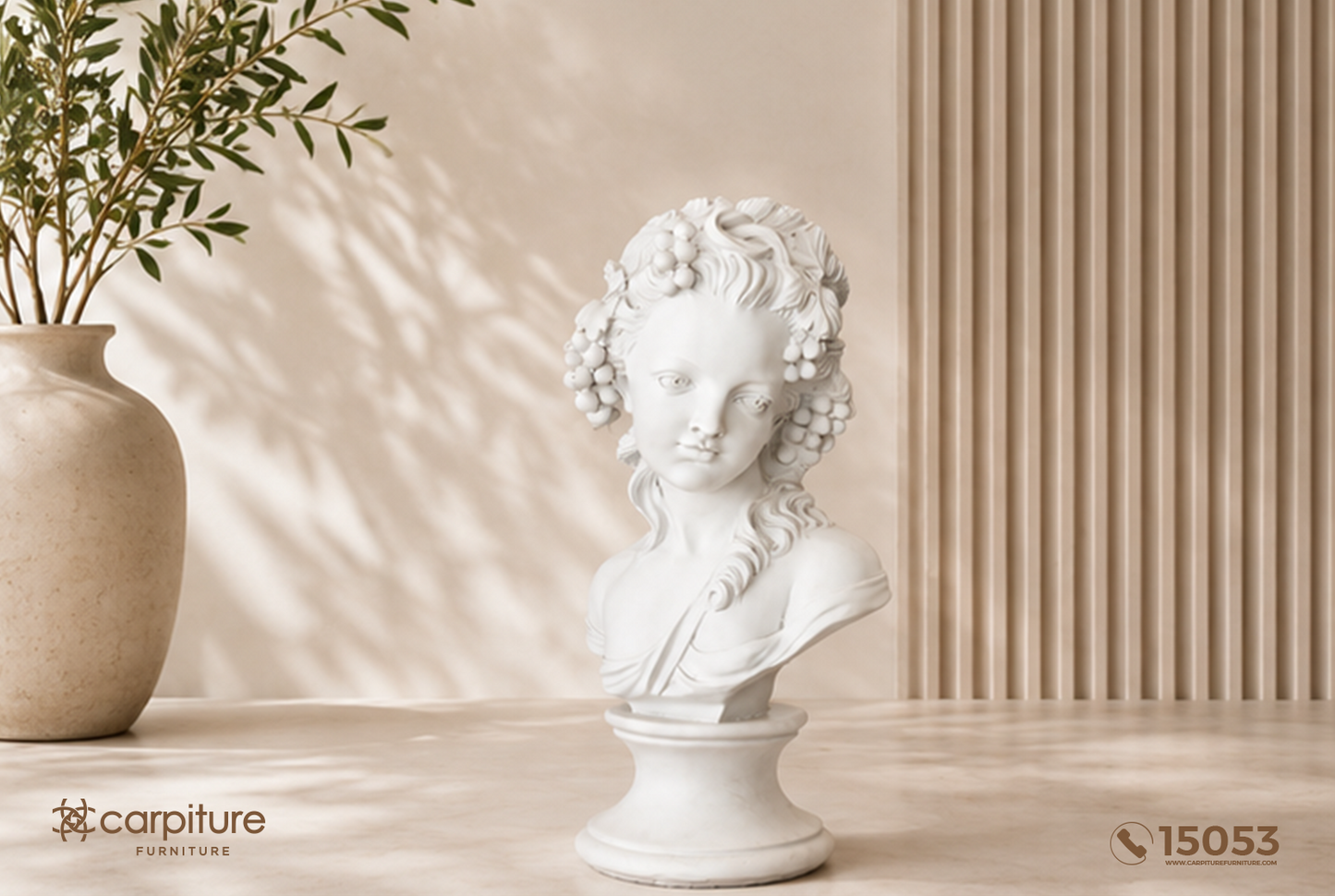 White Lady Head Accessory
