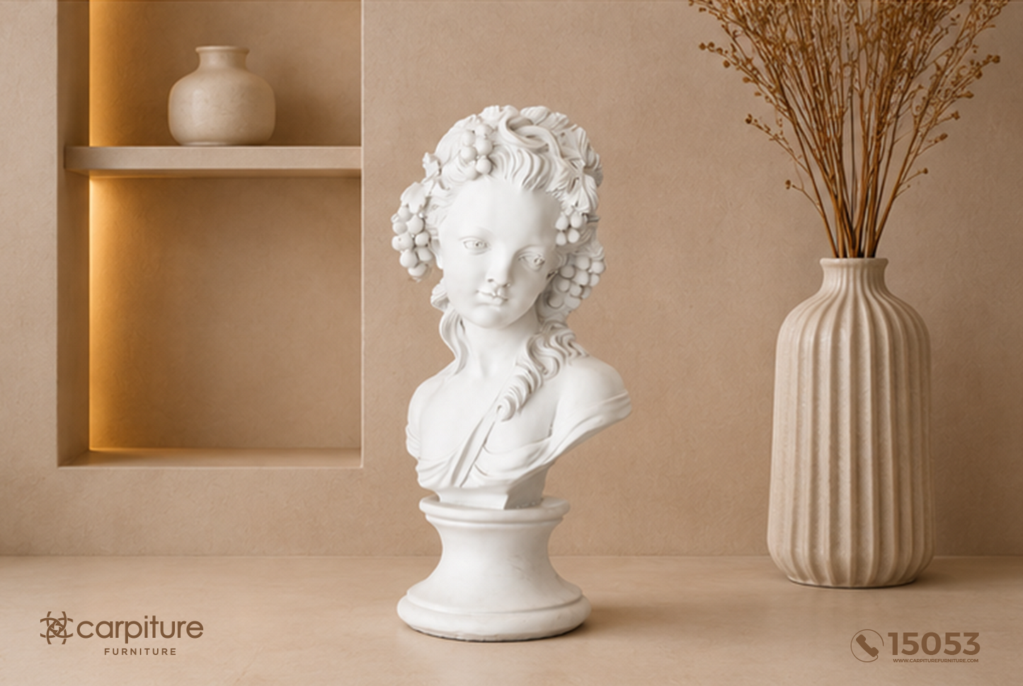White Lady Head Accessory