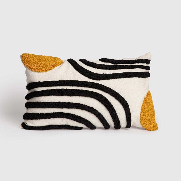WAVY TUFTED CUSHIION