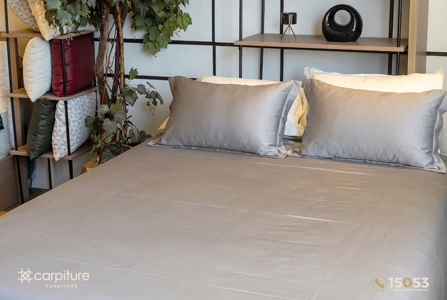 Silk Cotton Bed Sheet Set 3 Pieces