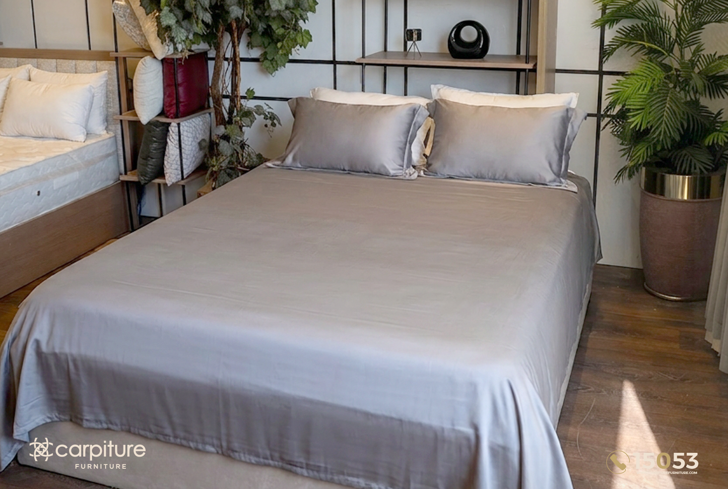 Silk Cotton Bed Sheet Set 3 Pieces