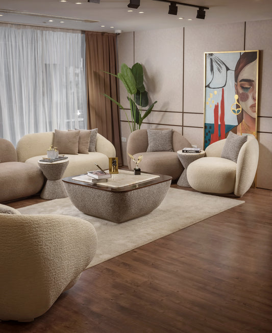 Curvy Sofa Set