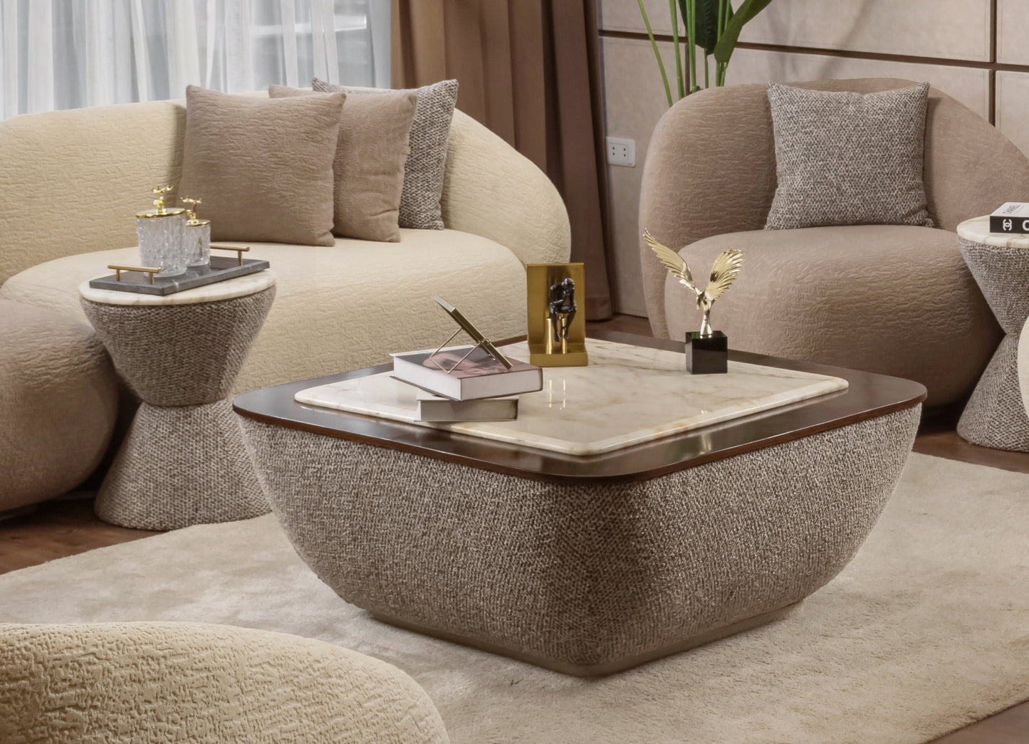 Curvy Sofa Set