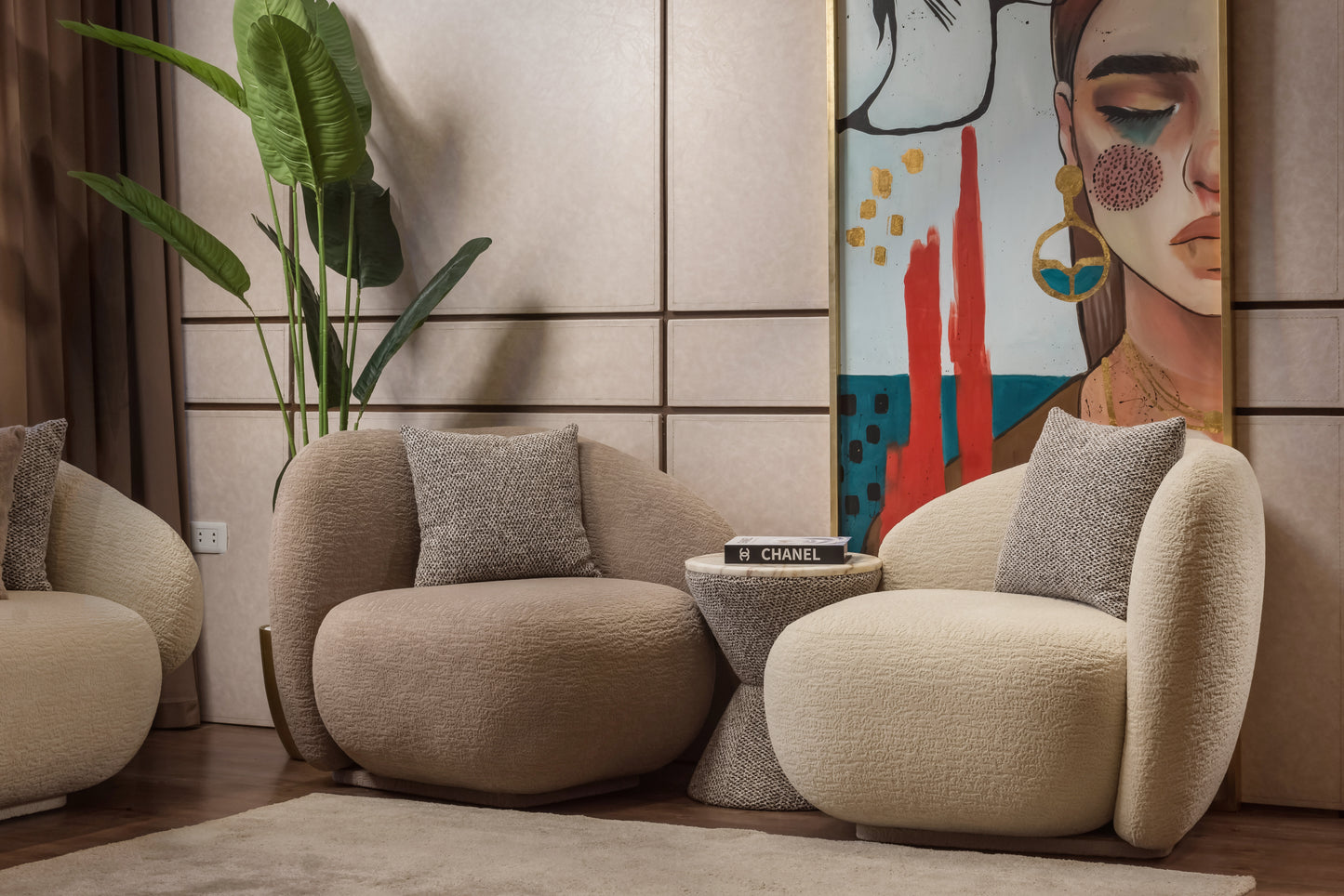 Curvy Sofa Set