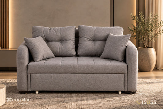 Koya Tufted Sofa Bed Grey 160