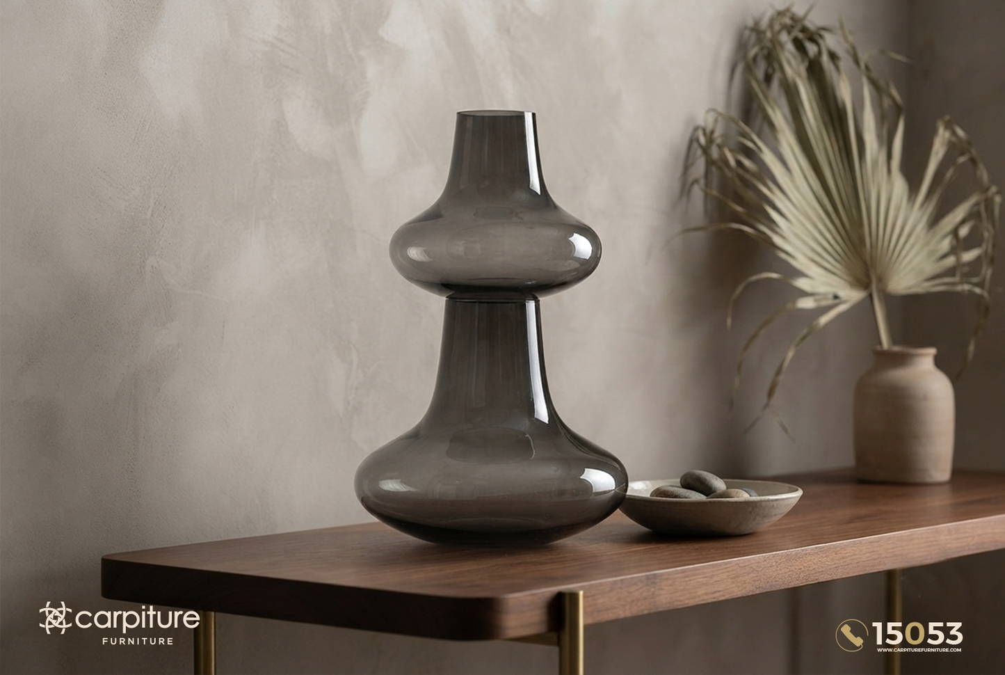 Bulb Glass Vase