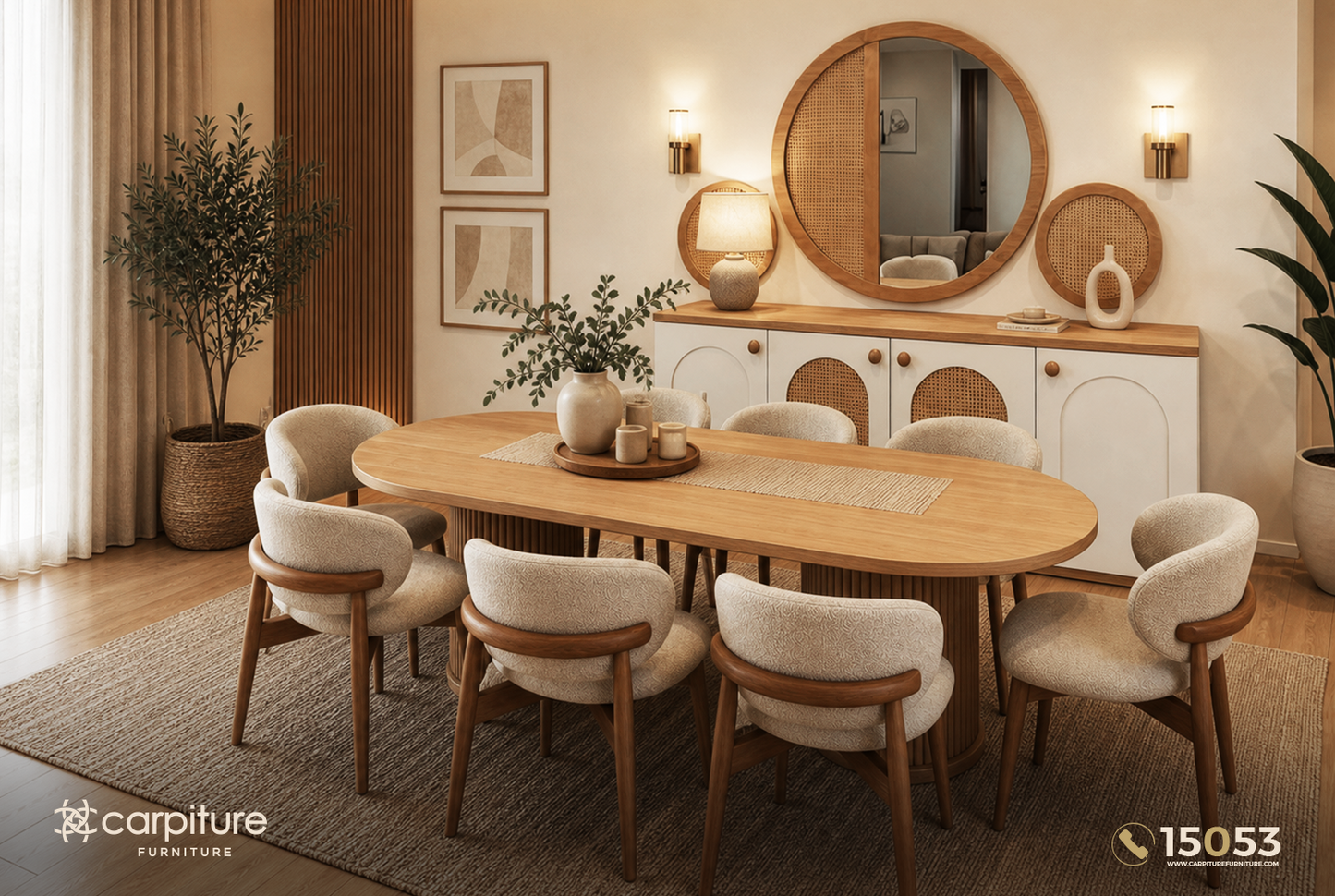 Kanye MDF Dining Room Set