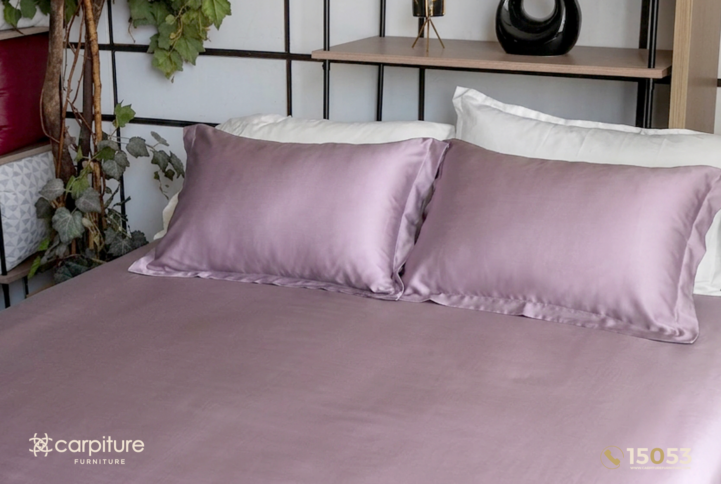 Silk Cotton Bed Sheet Set 3 Pieces