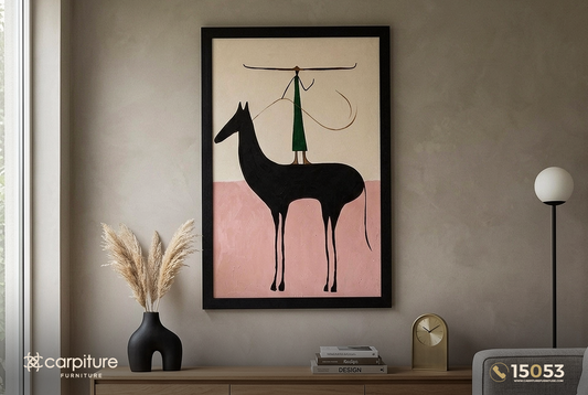 The Black Horseman Wall Art