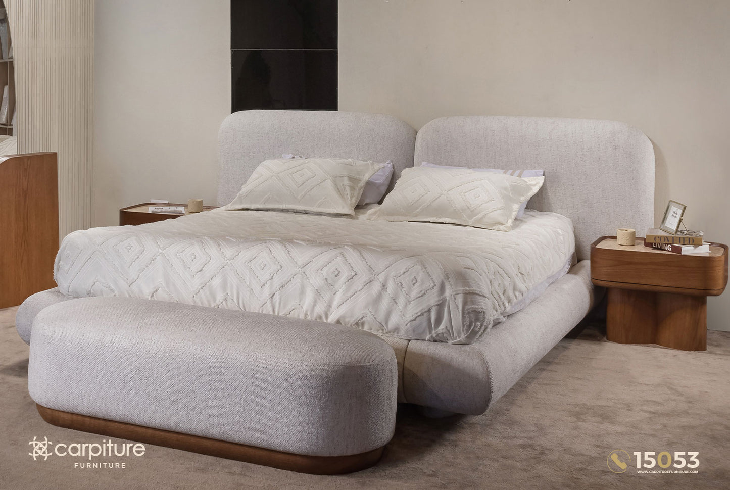 Milano Modern Bedroom Set (Without Wardrobe)