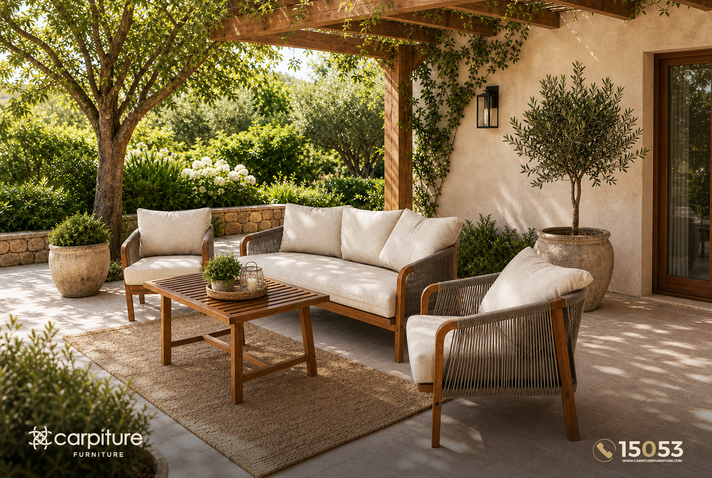 Outdoor Modern Seating Set