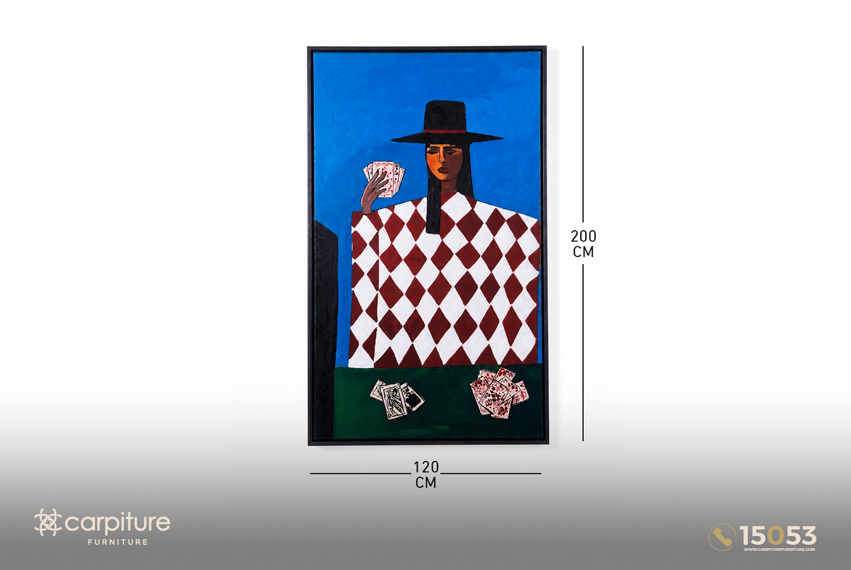 The Card Player Wall Art