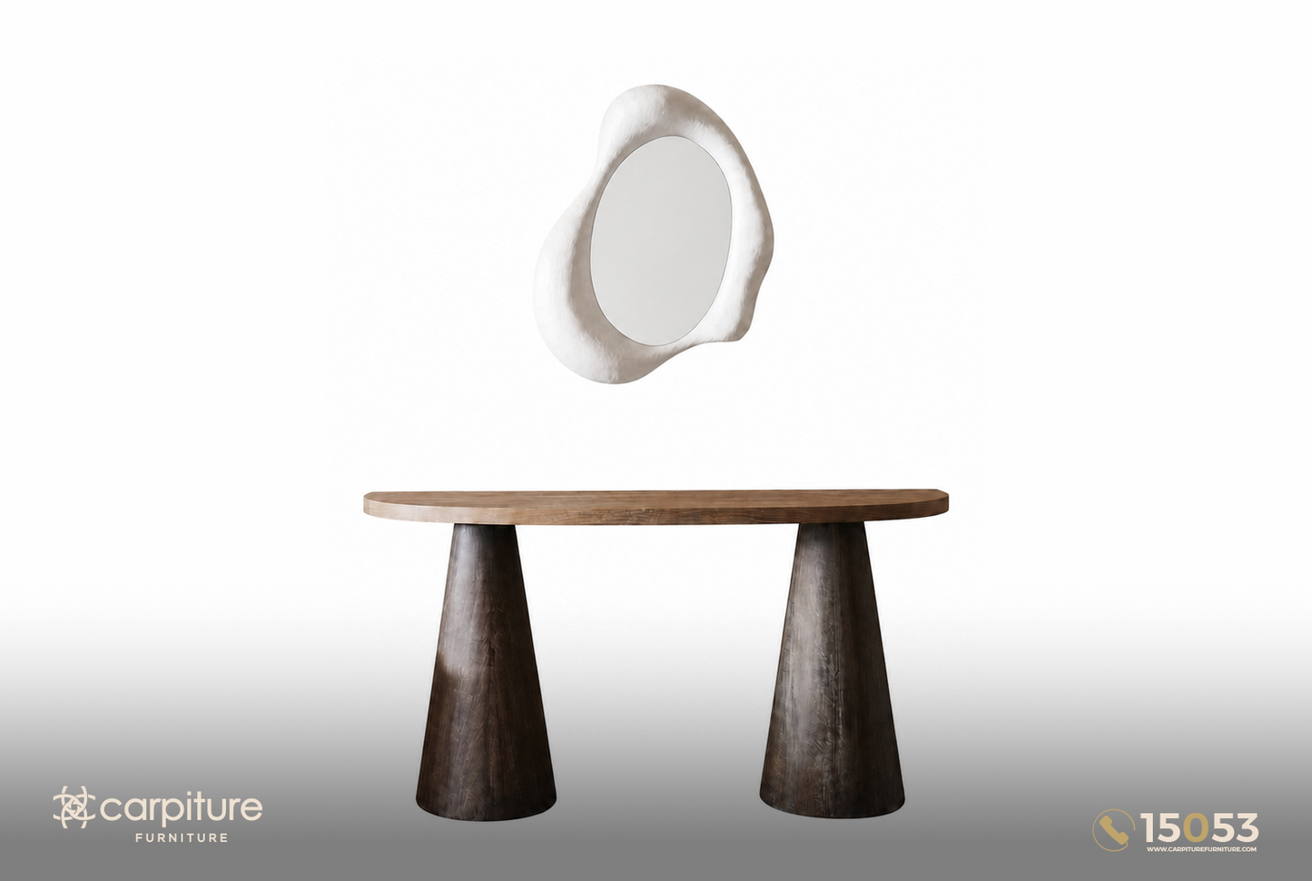 Paris Console with Mirror