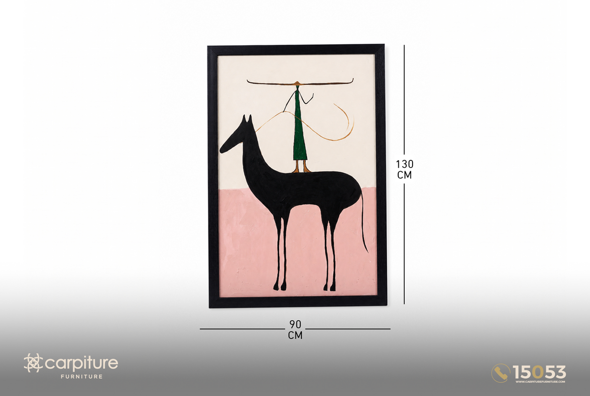 The Black Horseman Wall Art