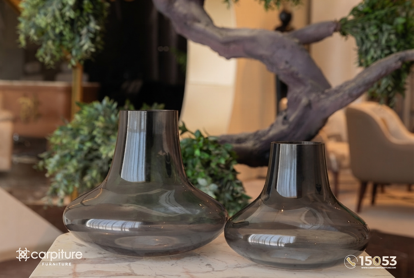 Bulb Glass Vase