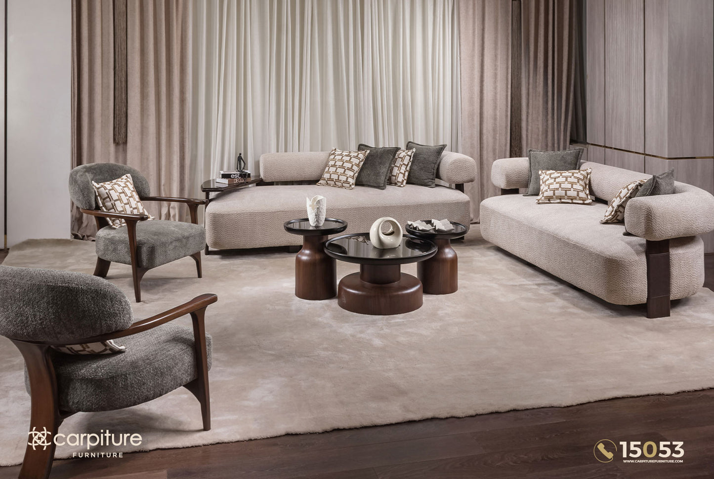 Rolex Modern Living Room Set
