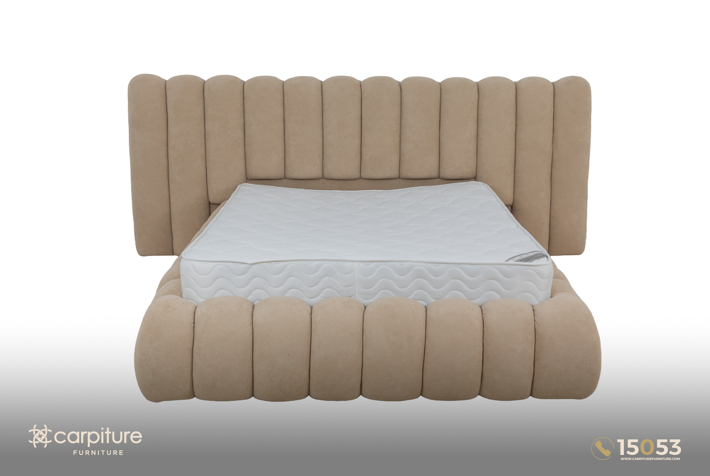 Ascona Slatted Bed 180