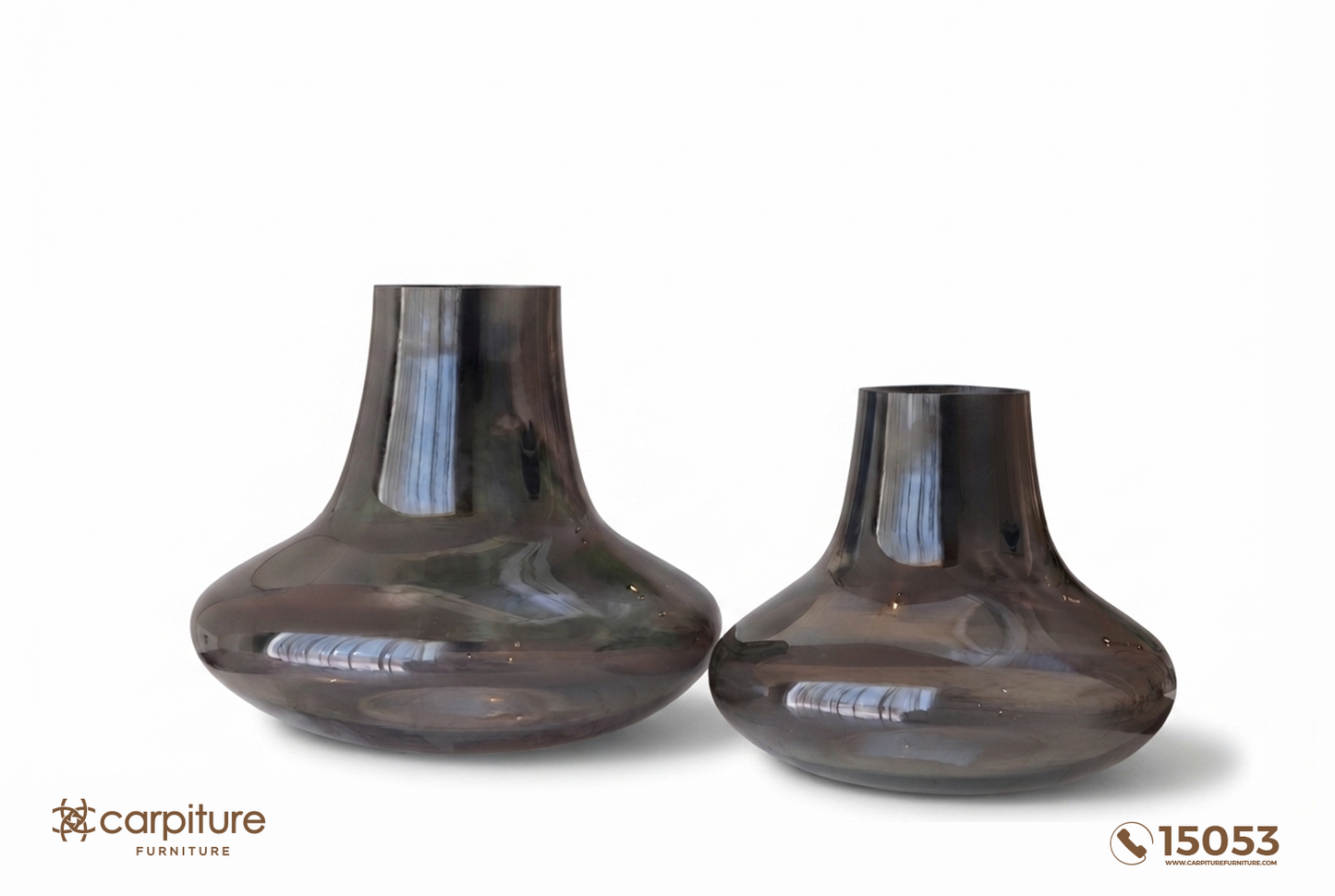 Bulb Glass Vase