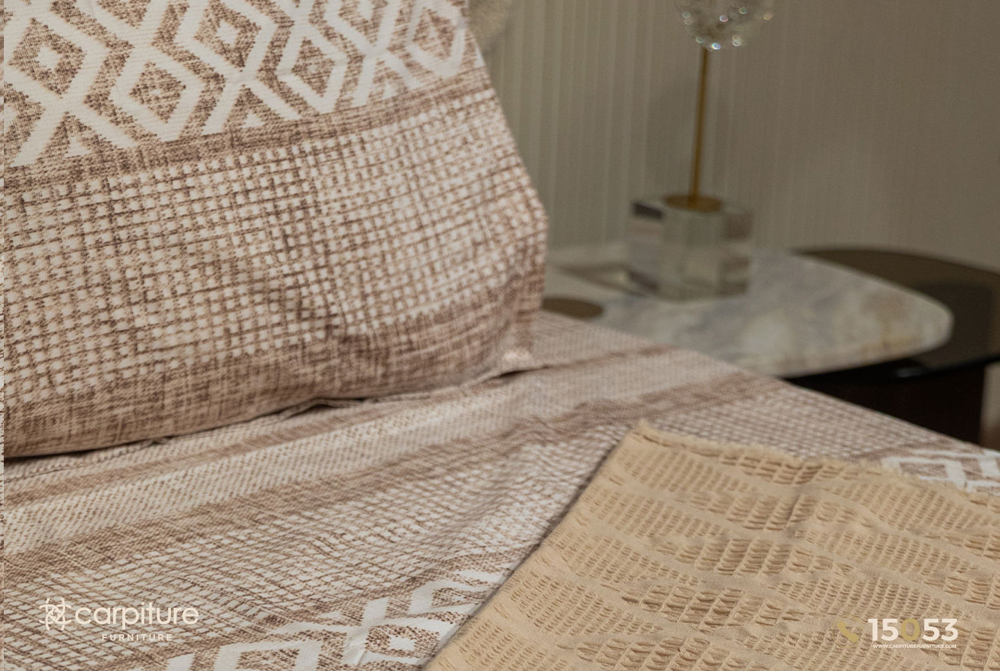 Emy cotton bedspread, 4 pieces