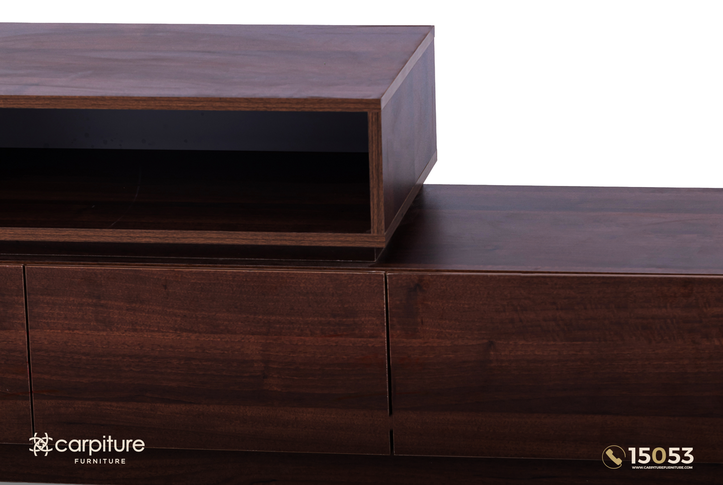 وحدة تلفزيون مودرن بتصميم عملي - T4