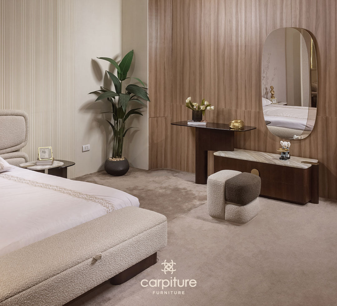 modern bedroom furniture sets with dressing table Amazon.com: FCDURACORE Makeup Table Dressing Table Set with Lighted Mirror, Vanity Table with Cushioned Stool 6 Drawers, Modern Dressing Table Set, Bedroom Furniture Makeup Vanity Tab,Table+armchair-100cm : Home & Kitchen