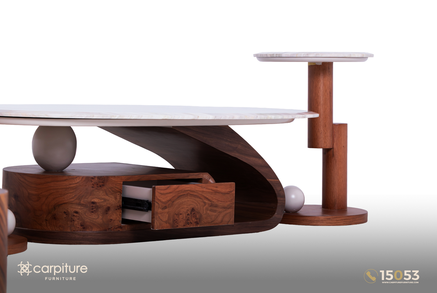 Modern Coffee Table Set -Lauren