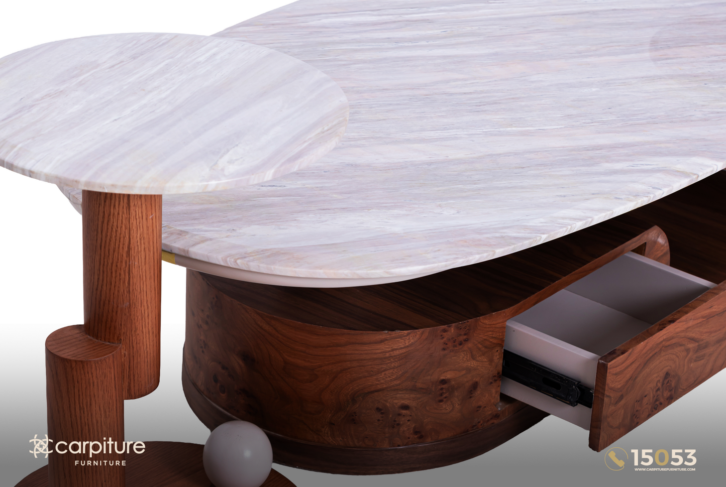 Modern Coffee Table Set -Lauren
