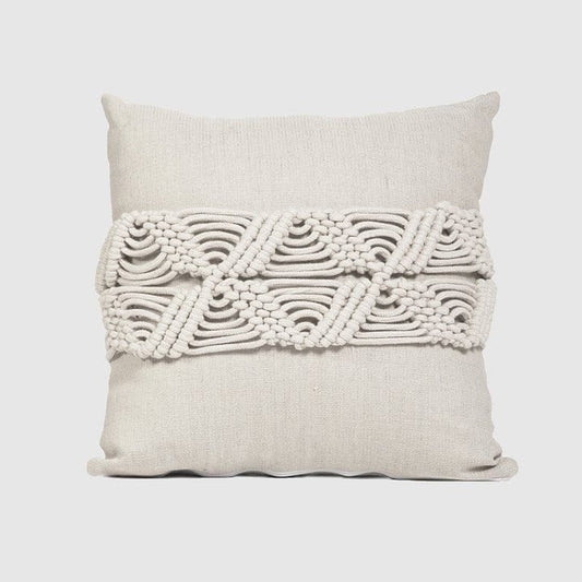 ROSE MACRAME CUSHIION